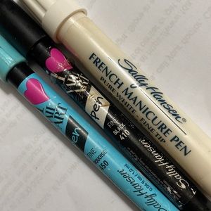 3 Nail Art Pens & French manicure pen by Sally Hansen